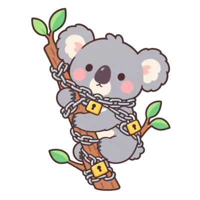しがみつきコアラ